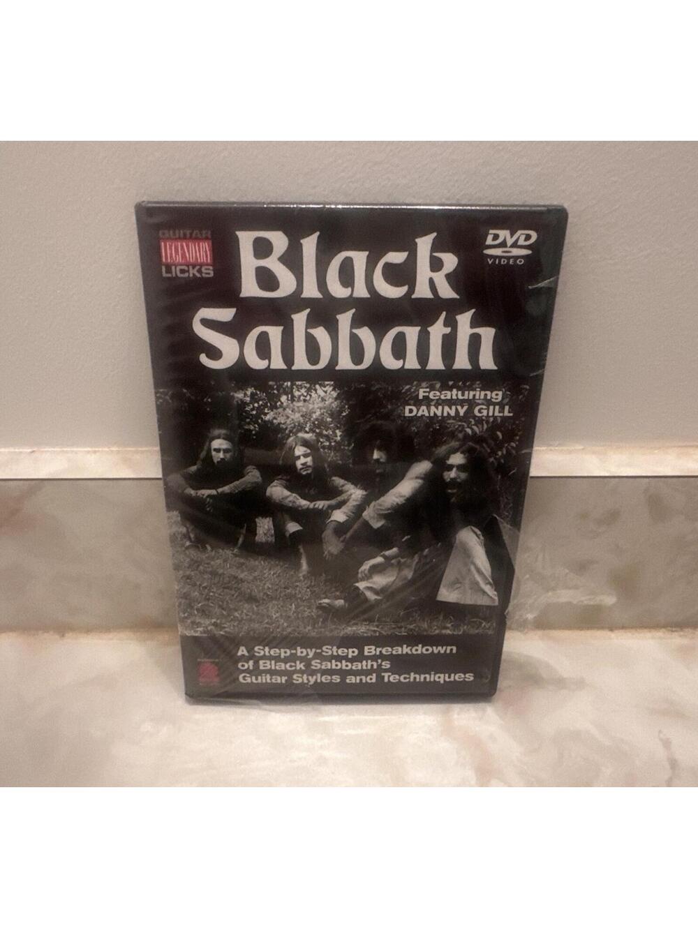 Black Sabbath: Guitar Styles & Techniques Guide Lessons DVD Feat. Danny Gill NEW